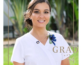 Abschluss Foto Collage Vorlage 5x7 & 8x10 PSD Layouts