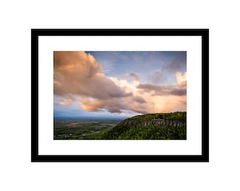 Atardecer en Thacher Park - fotografía de paisaje - impresión - arte - idea de regalo - hermoso - norte del estado de Nueva York - Nueva York - EyeWasHere