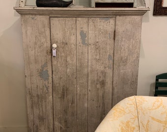 SOLD Primitive Early Cupboard