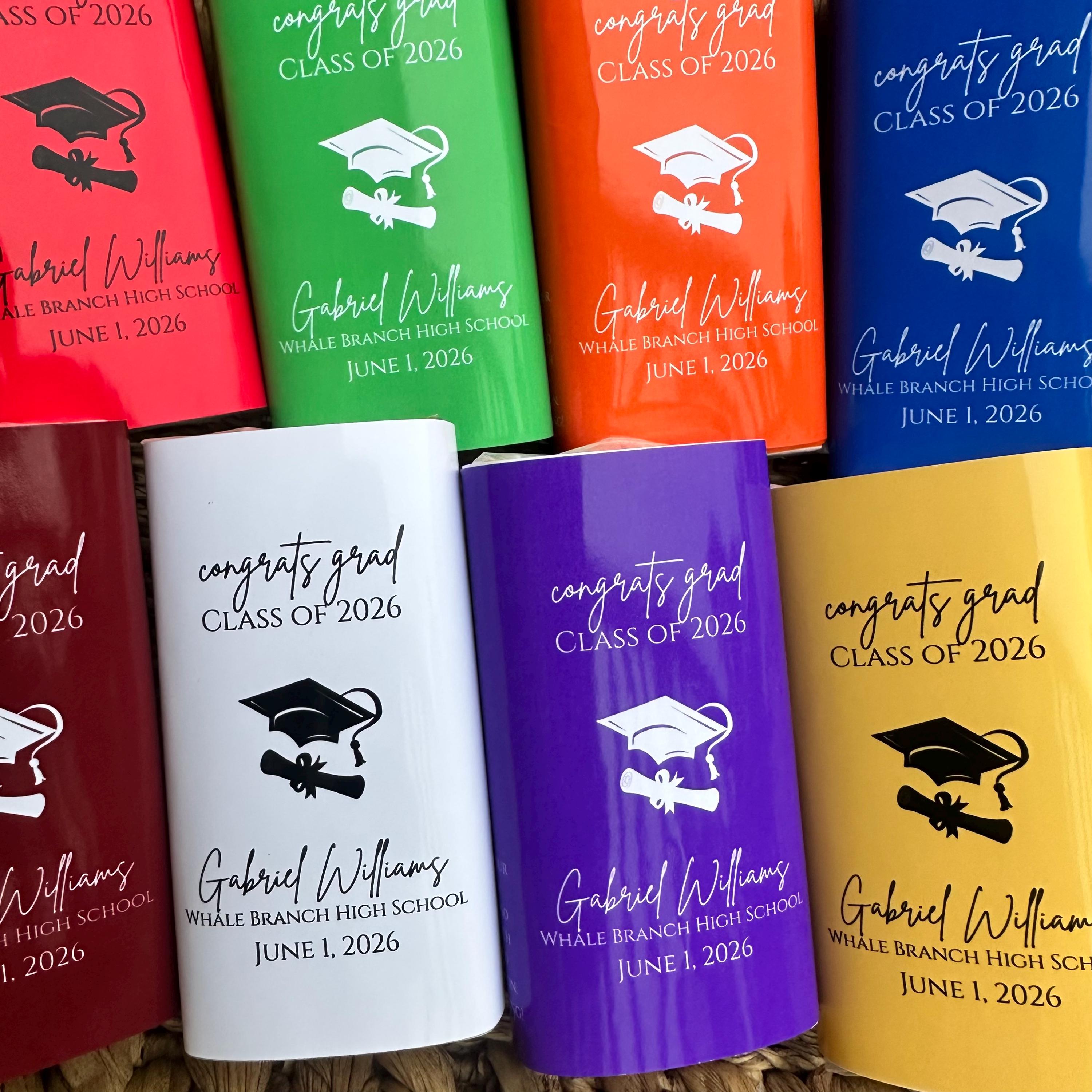 Gradunation Tissue Graduation Tissue Favors, Personalized Grad Party Favors, Custom Class ...