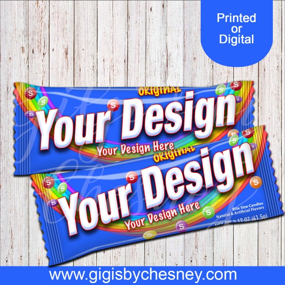 Download Custom Skittles Birthday Party Custom Skittles Bridal Shower Paper Party Supplies Party Favors Games Kromasol Com