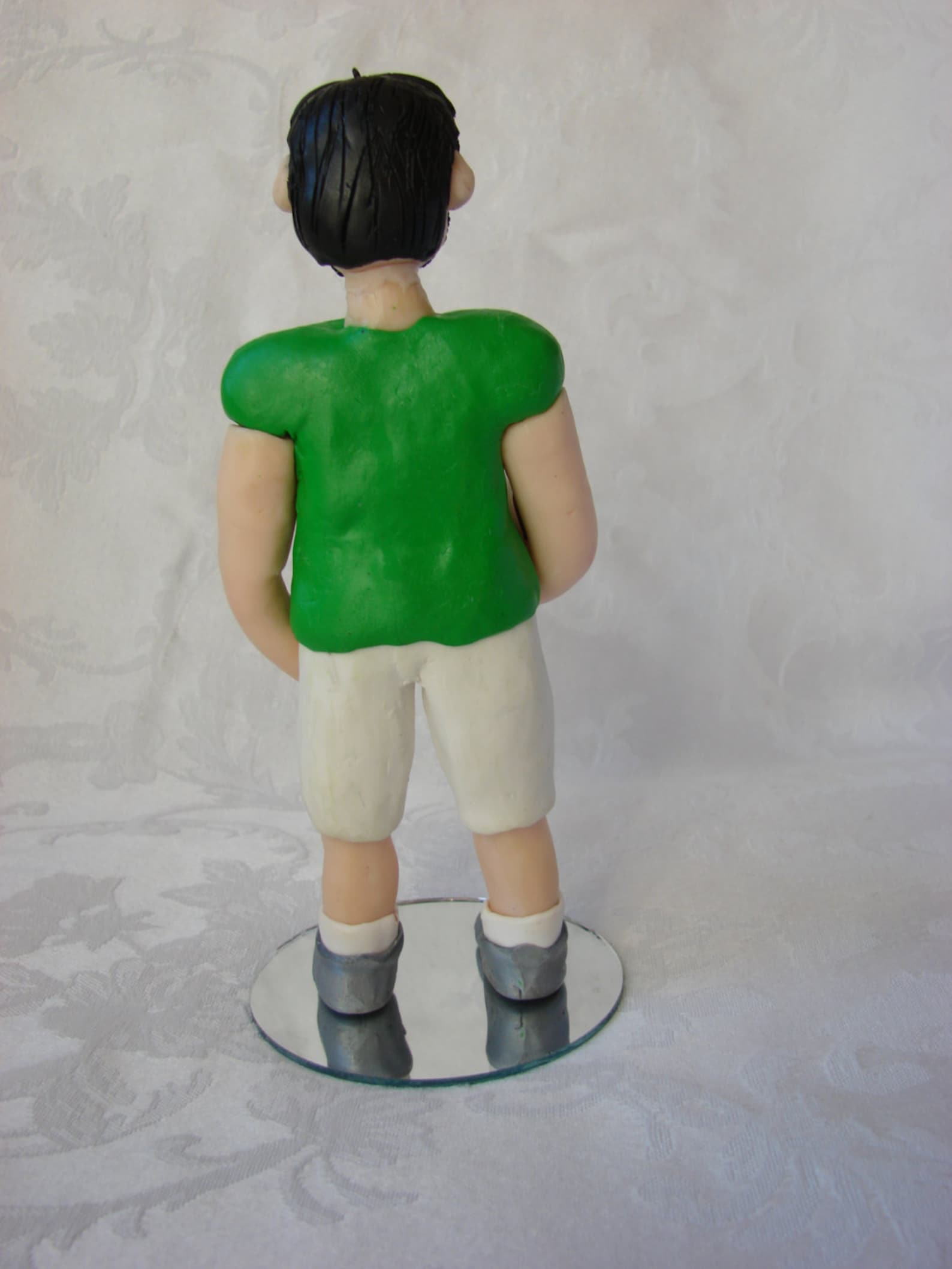 Sports Football Player Cake Topper Polymer Clay Figurine. A Etsy