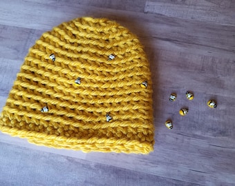 Beehive Hat Crochet Pattern PDF