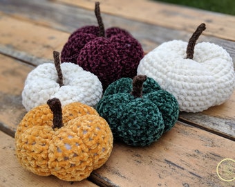MADE TO ORDER Small Velvet Pumpkins-Two Sizes