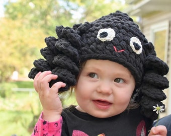 PDF Pattern of Crochet Spider Hat