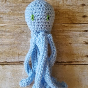 MADE TO ORDER Crochet Octopus Crocheted Octopus Small Octopus Toy Octopus Toy Octopus Plush image 6