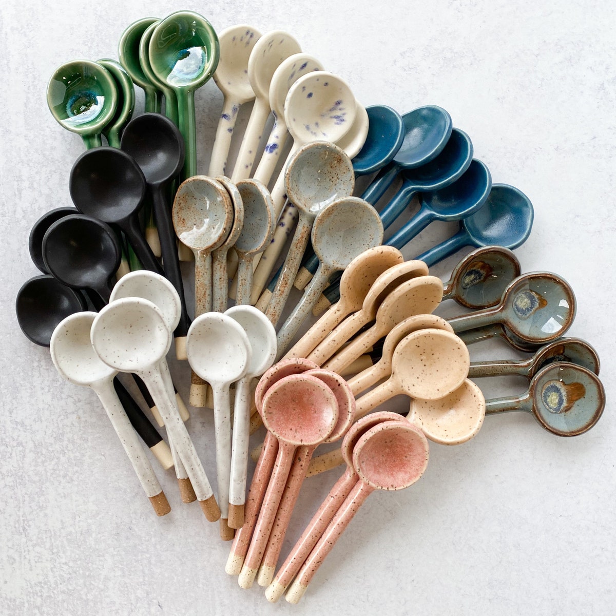 BEST SELLER Small Ceramic Spoon - Etsy