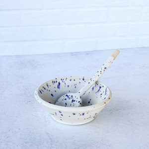 BEST SELLER Small Bowl Speckled Indigo