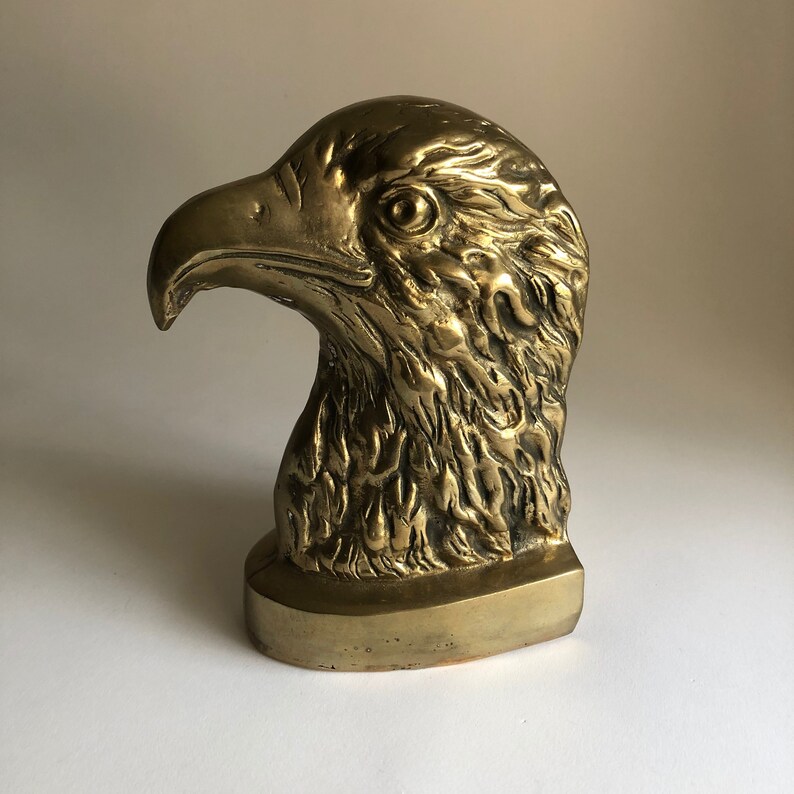 brass eagle bookends brass eagle bookends