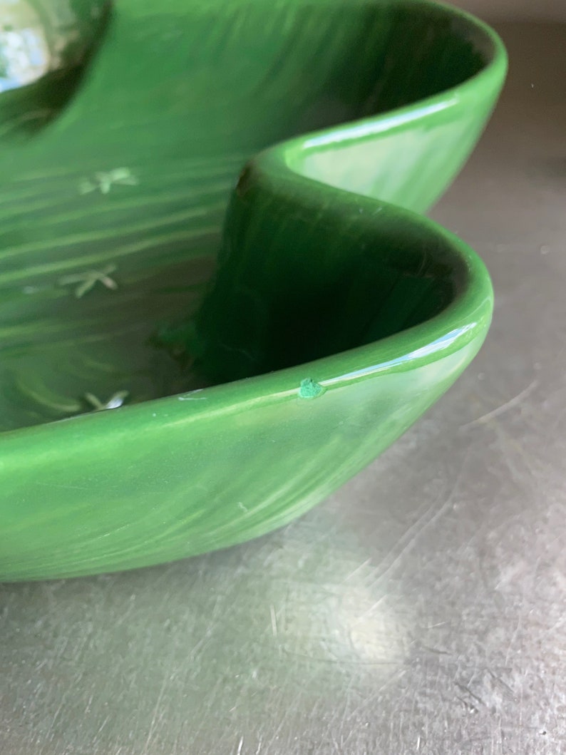 Vintage Cactus chip and dip dish Treasure Craft saguaro with Etsy