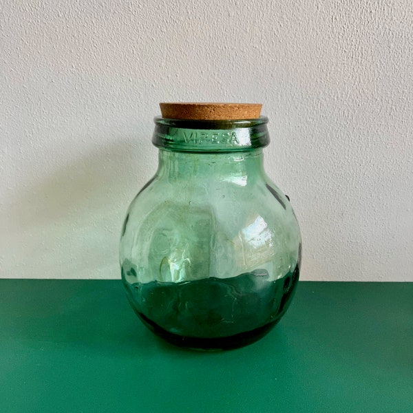 French Glass Jars Etsy