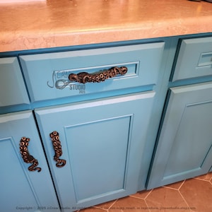 Octopus drawer handle, nautical knobs, kitchen cabinet hardware, kraken door pull, cabinet pulls, octopus gifts, pirate, steampunk