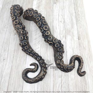 Octopus door pull, nautical door pull, pantry door decor, closet door handle, barn door handle, octopus home decor, pirate, steampunk