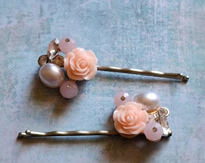 La Peach Fashions Bobby-Pins 50 Mm Gewellt - 36 Stück Für Haarstyling & Dutt