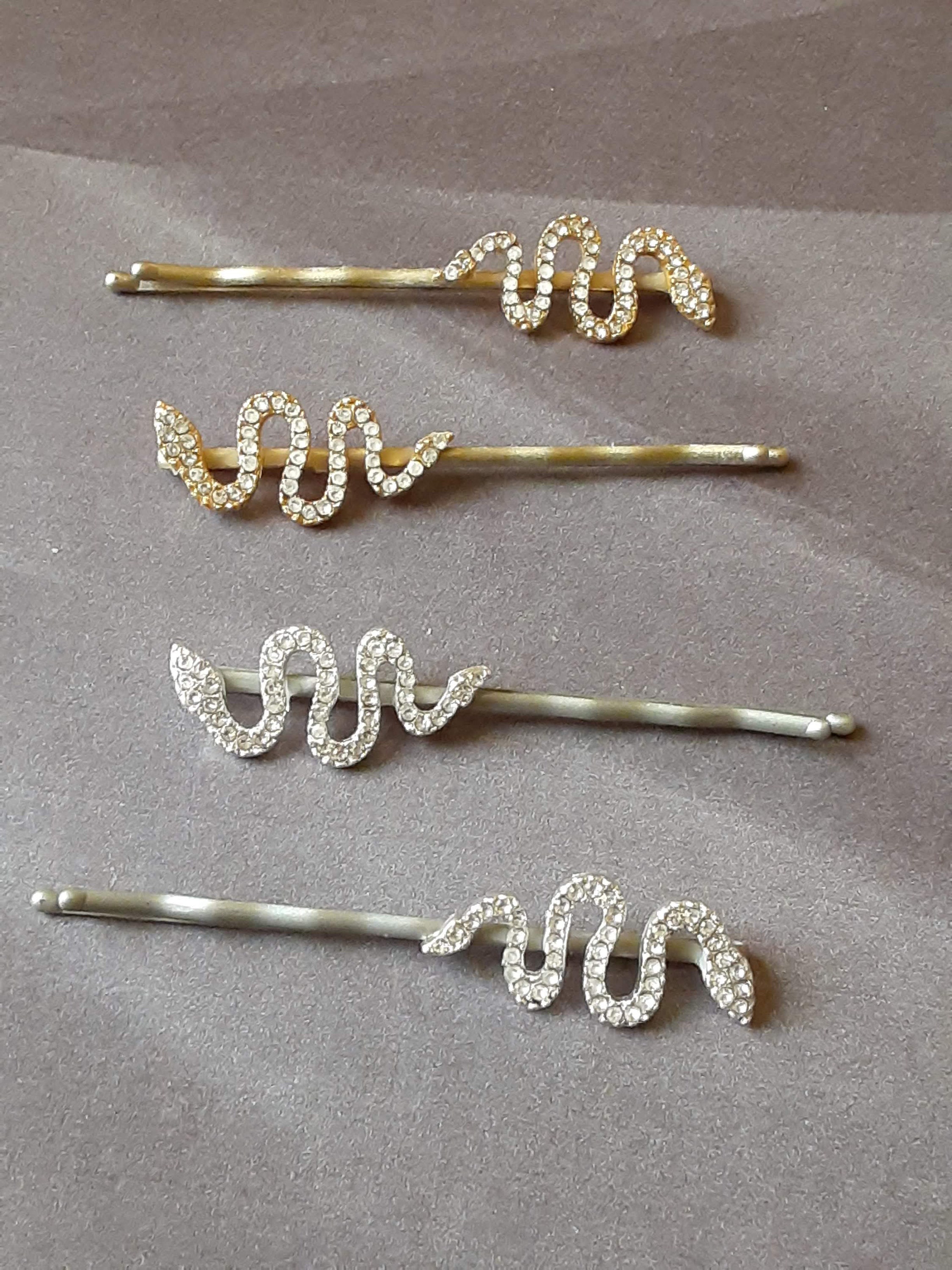 Snake Hair Pin - Etsy Snake Hair Pin - Etsy