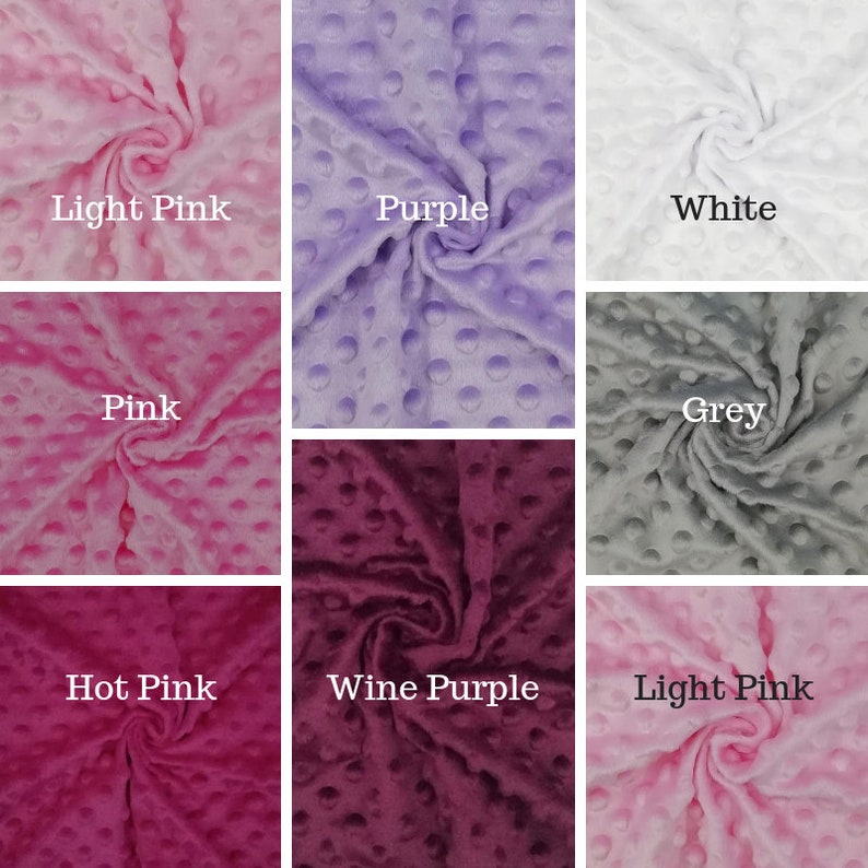 Upgrade Quilt Backing Minky Dot Fabric Quilt Backing Etsy