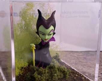 Malificent - 3 inch Decorative Diorama Cube