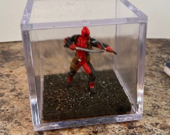 Deadpool 2 Inch Decorative Diorama Cube - Etsy