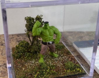 Hulk - 3 inch Decorative Diorama Cube