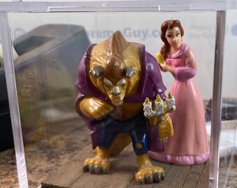 Belle and Beast (Chambers) - 3 inch Decorative Diorama Cube