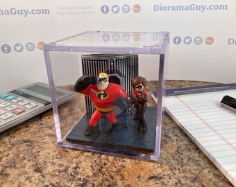 Incredibles - 3 inch Decorative Diorama Cube