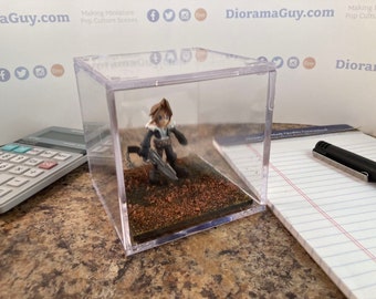 Squall - 3 inch Decorative Diorama Cube