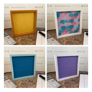 Five Inch Square Enamel Pin Display - Many color variations available!
