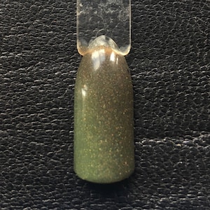 This Is the Way Nail Polish - color-changing army green to fern green