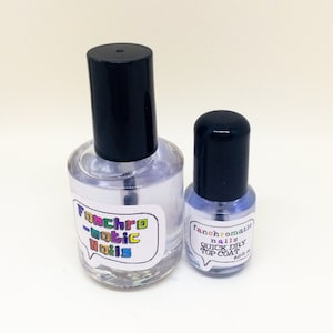 Quick Dry Top Coat Nail Polish for a speedy manicure / vegan / nontoxic / cruelty free image 1