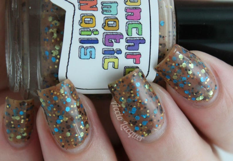 Mystery Nail Polish GRAB BAG 4 Mini Size Bottles Rare Etsy