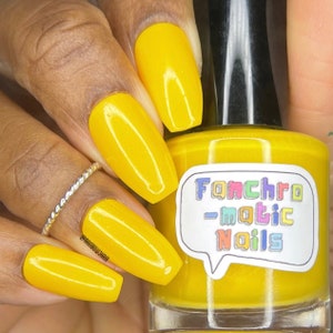 The Precious Sun Nail Polish - rich buttery yellow creme