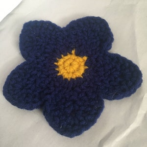 5-Petal Flower Coaster Easy Crochet Pattern
