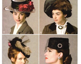 Butterick B6397 Historiska hattar sömnadsmönster: Att skapa historia
