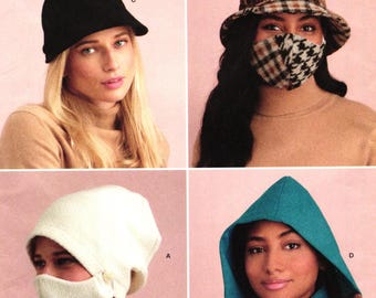 Simplicity S9368 Sömnadsmönster: Mössor och ansiktsmasker