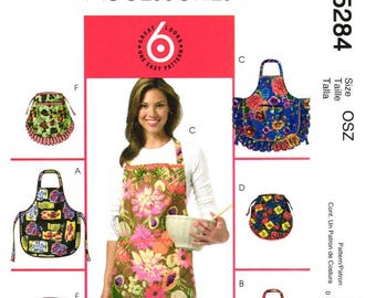 McCall's M5284 Modeaccessoarer Förkläden Symönster