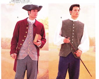 Butterick 3072 Mönster för historisk dräkt för män från 1700-talet