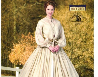 Butterick B5831 Historical Dress and Petticoat Sewing Pattern: Making History Designed by Nancy Ferris-Thee