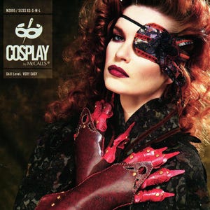 Cosplay by McCall's M2095 Hand-Eye Coordination Eye Patch, Gloves, Bracers and Claws Sewing Pattern