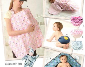 Simplicity 2165 Mönster för babyaccessoarer
