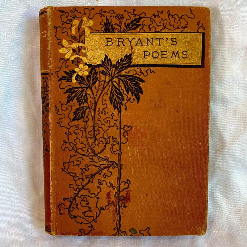 Vintage Gilt Poetry - Etsy