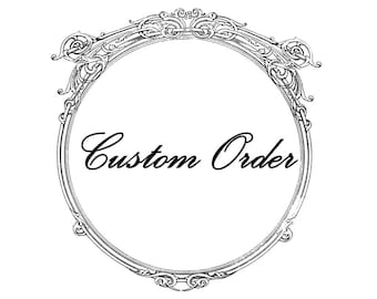 Custom order for Hayley, 9/26/26, ornaments & pumpkin