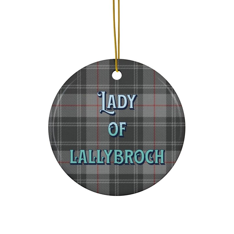 Outlander Inspired Ornament, Book Lover Gift, Christmas Ornament for
