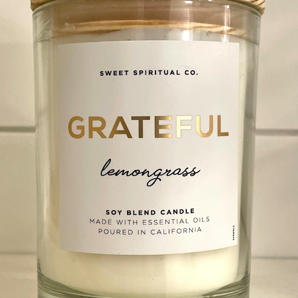 Soy Container Candle Etsy