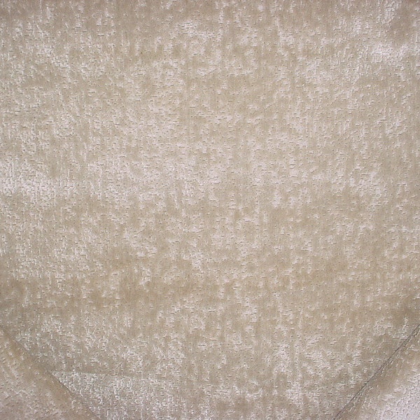 3 yards Kravet Couture 50422 Tango Texture in Parchment - Breathtaking Brush Stroke Velvet Upholstery Drapery Fabric - Free Shipping