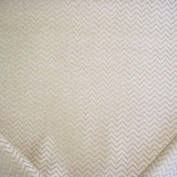 4-1/4 yards Kravet Couture 32884 Inyo Chevron Angora - Decadent Italian Bargello Chenille Texture  Upholstery Drapery Fabric - Free Shipping