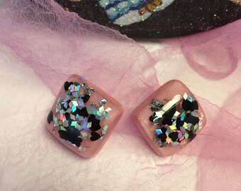 Confetti Lucite Earrings