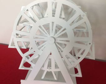 ferris wheel cupcake holder for circus party- carnival party decoration