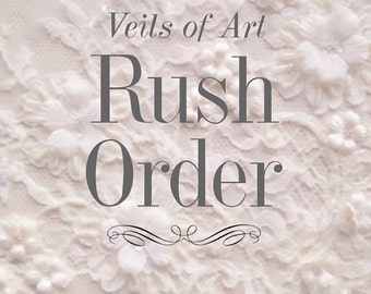 Rush Order Extra Fee (item needed in 1 week)