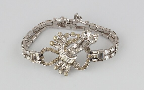 Mazer Brothers, Mazer Bracelet, Art Deco Bracelet,