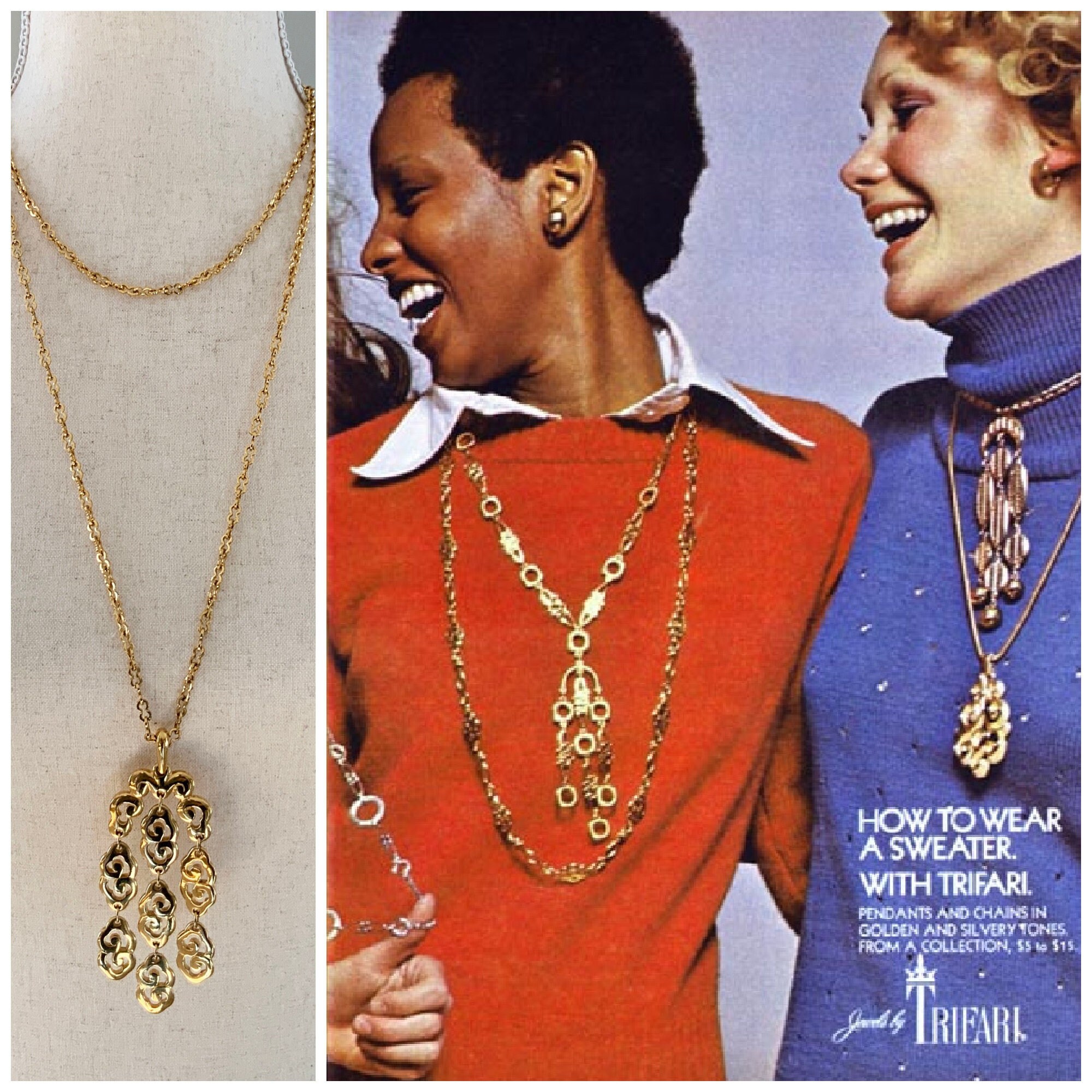 Vintage 2024 trifari necklace